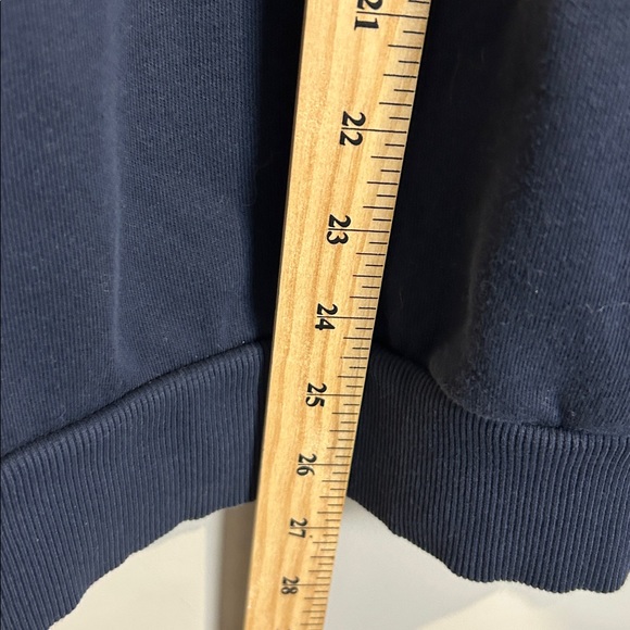 Guess Los Angeles Navy Yellow Logo Crewneck Sweatshirt Men’s XL Unisex Oversized - Picture 10 of 10